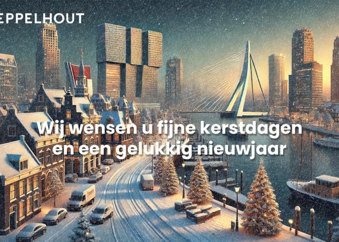 Wij wensen u fijne kerstdagen en een gelukkig nieuwjaar