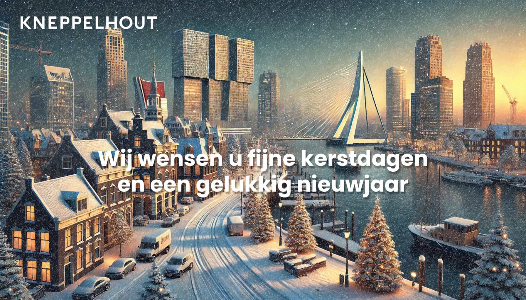 Wij wensen u fijne kerstdagen en een gelukkig nieuwjaar